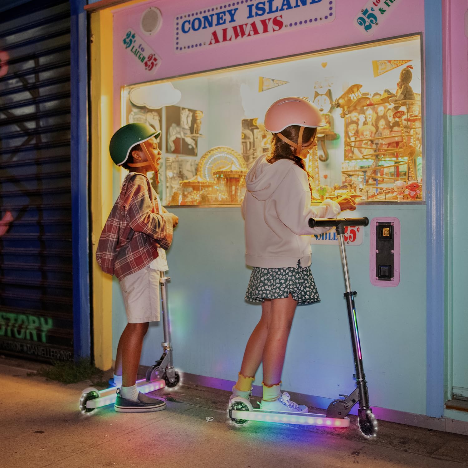 Jetson Helio X 2-Wheel Light-Up Kick Scooter, Portable Scooter for Kids with Light-Up 4-Inch Wheels, Adjustable Handlebar Height, Folding Design, Ages 5+ - Image 8