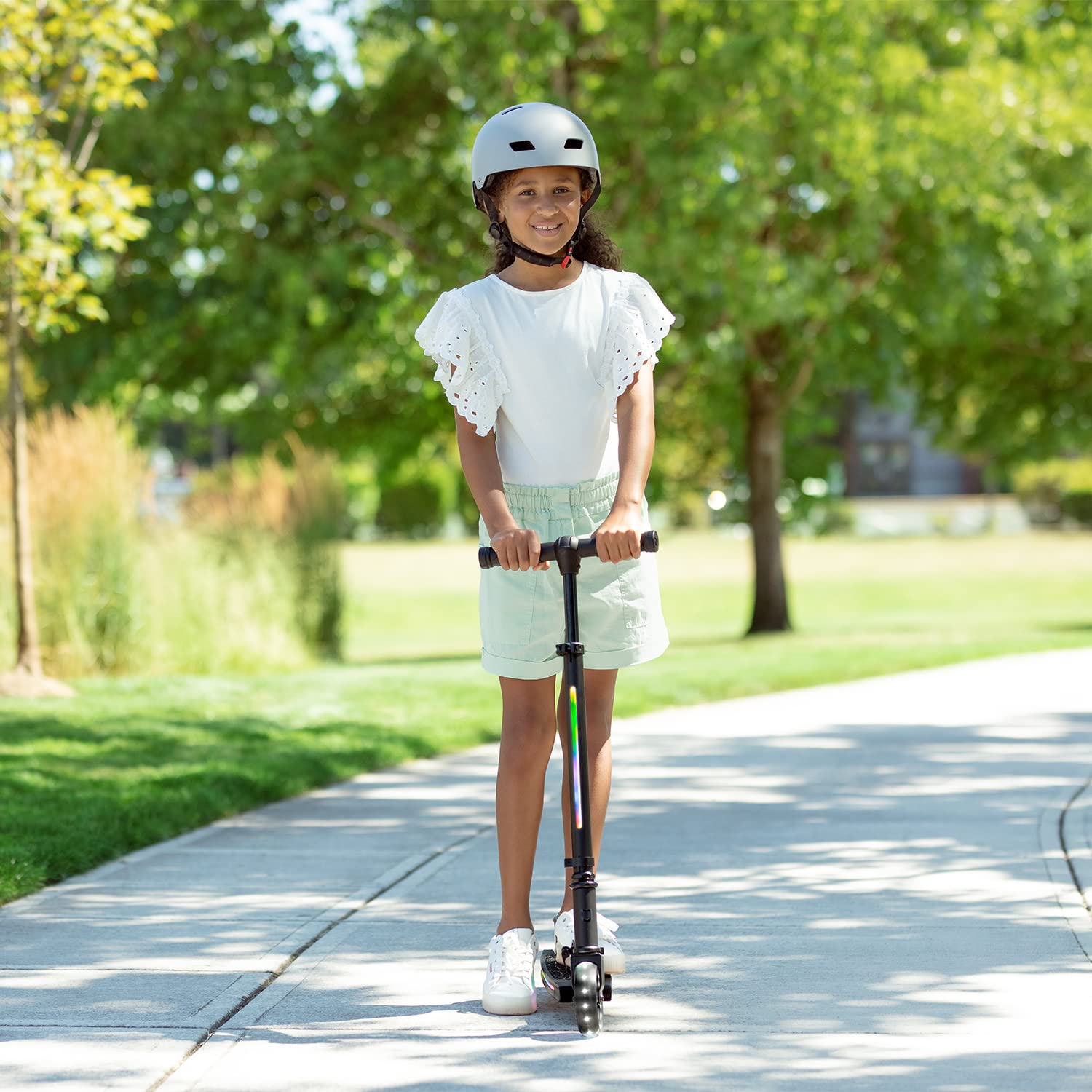 Jetson Mars 2-Wheel Light-Up Kick Scooter, Portable Scooter for Kids with Light-Up 4.6-Inch Wheels, Adjustable Handlebar Height, Foldable Design, Ages 5+ - Image 7